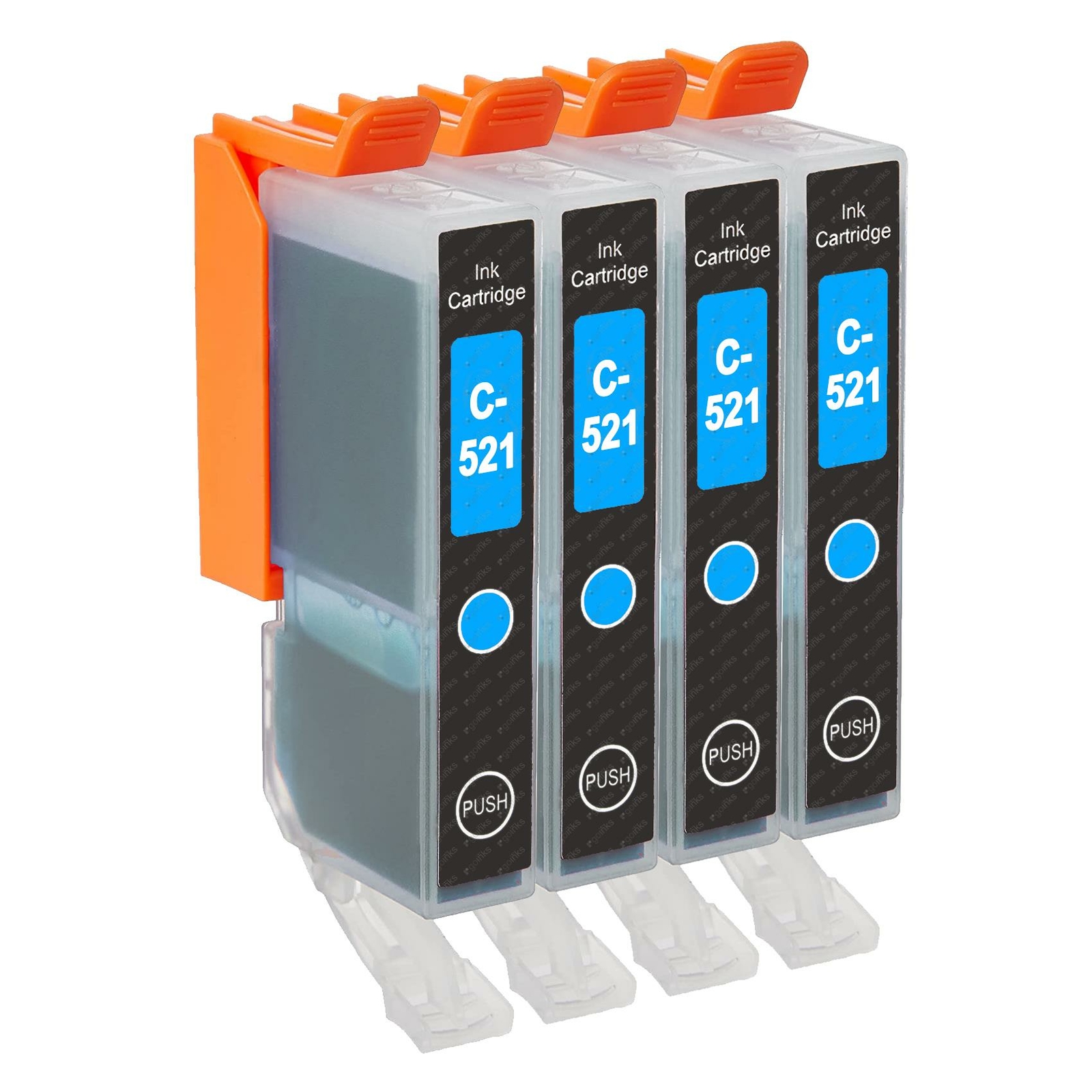 4 Ciano Cartucce d'inchiostro per Canon PIXMA iP4700 MP560 MP640 MX860