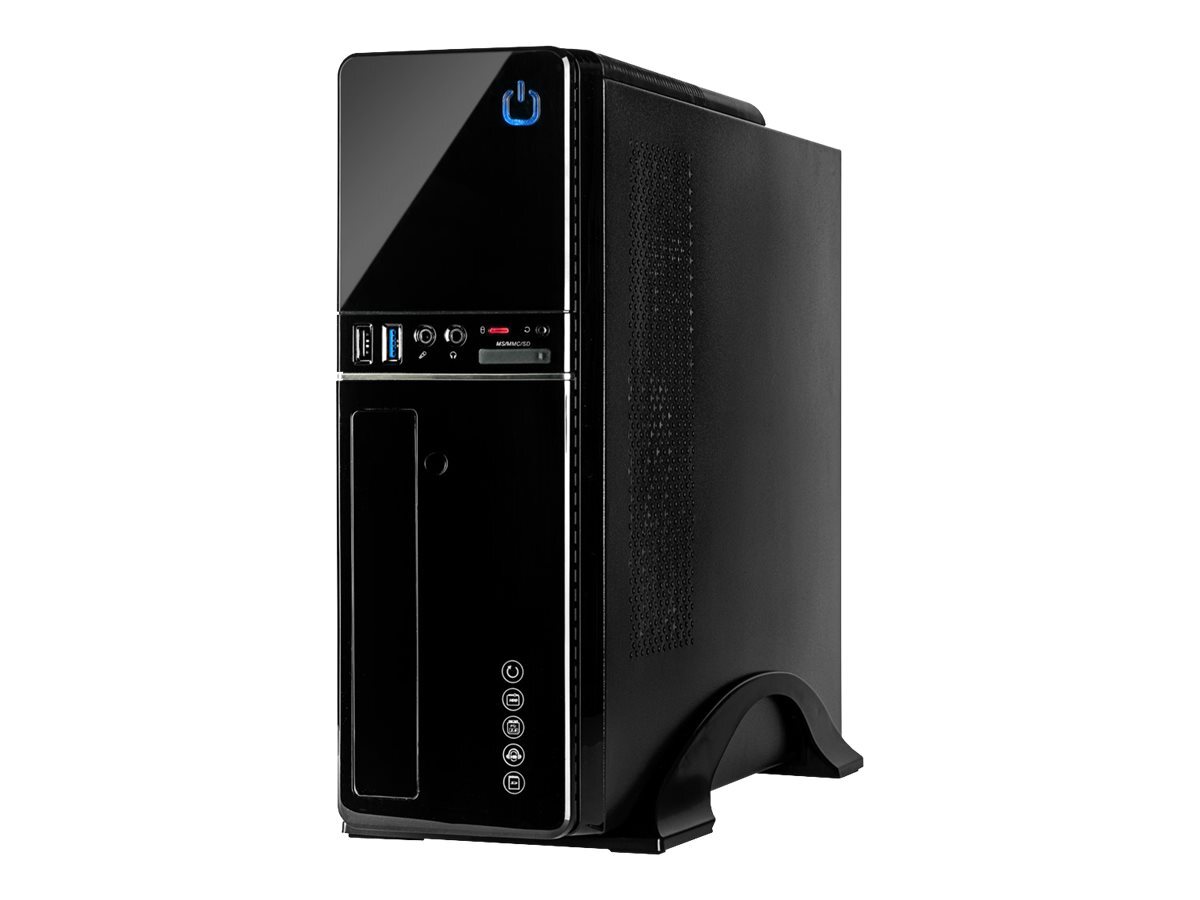 Inter-Tech IT-607 Tower mini ITX no power supply USB/Audio no power 88881223
