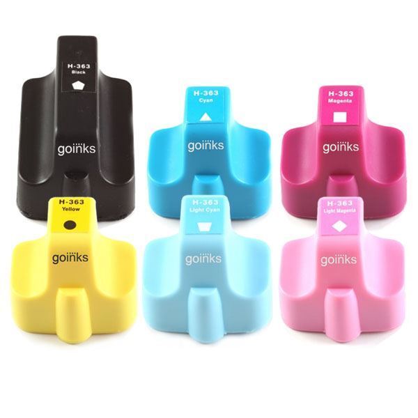 6 Cartuccia d'inchiostro per HP Photosmart 8230 C5175 C6183 C6283 C7283 D7163