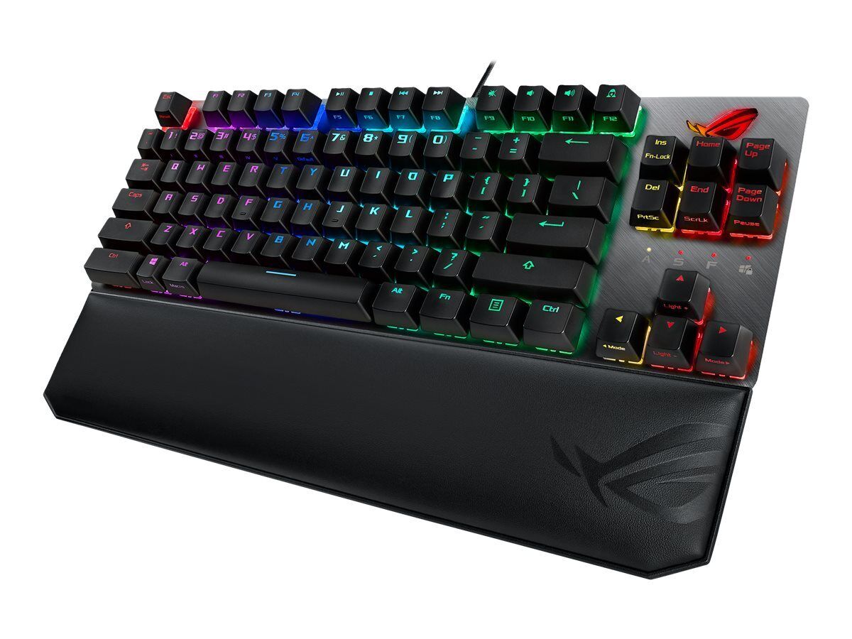 ASUS ROG Strix Scope TKL Deluxe Keyboard backlit USB German 90MP00N7-BKDA00