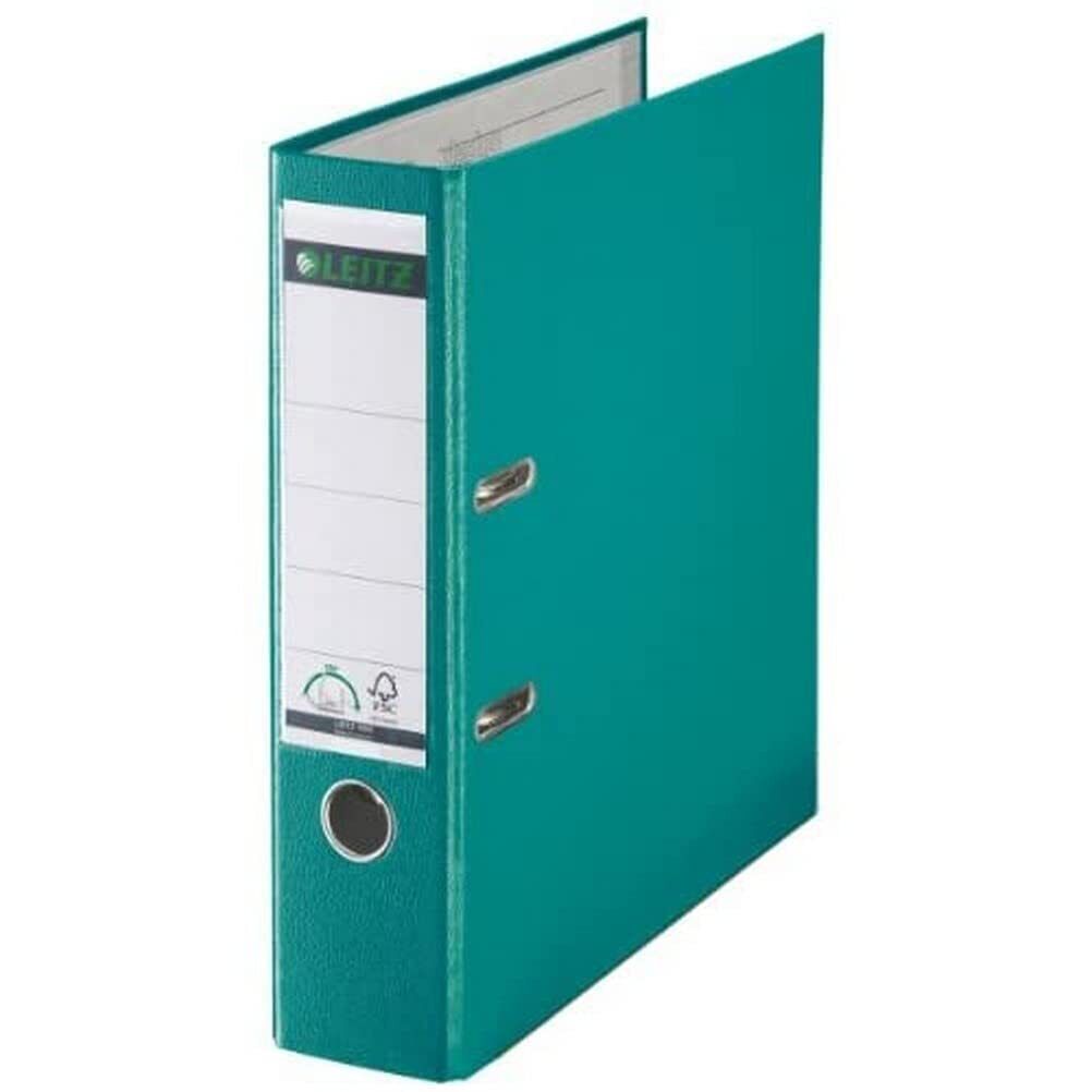 Esselte Leitz 10105052 Ring Binder A4 Opens 180° Plastic Turquoise Wide Turquois
