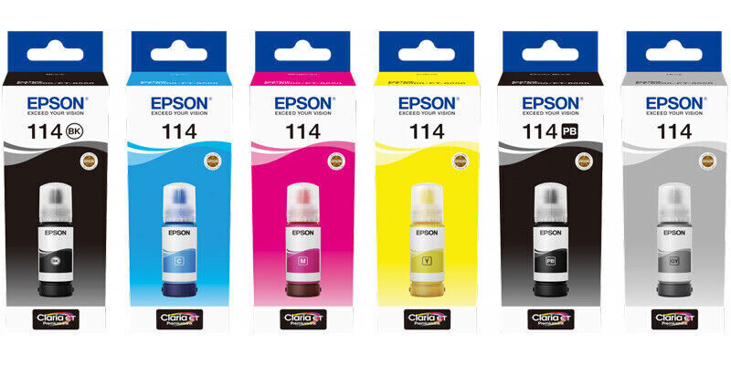 1 Originale Inchiostro a scelta Epson ET-8500 et-8550 EPSON 114