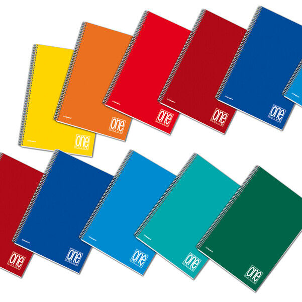 Blasetti Confezione 5 One Color Spiralato No fori A4 4M 1142