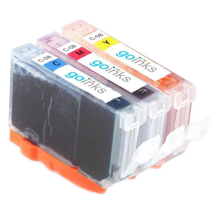 3 C/M/Y Cartucce d'inchiostro per Canon PIXMA iX4000 iX5000 MP500 MP510 MX850
