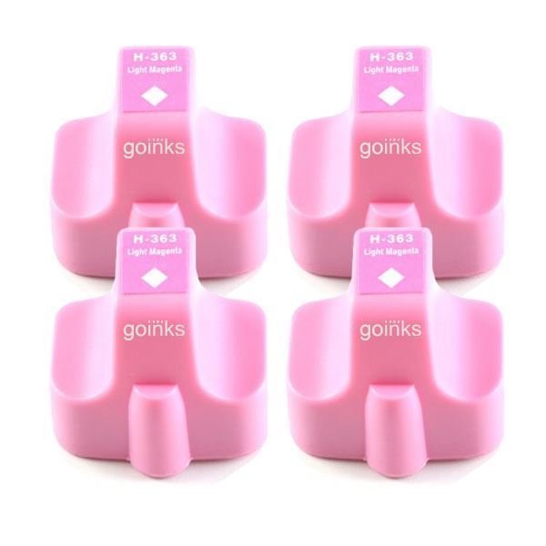 4 Magenta Chiaro Cartucce d'inchiostro per HP Photosmart C8180 C7288 C7283 C7275