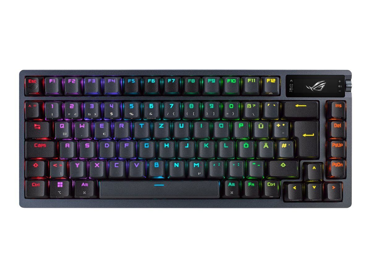 ASUS ROG Azoth Keyboard 75% mini-keyboard with OLED display 90MP0316-BKDA01