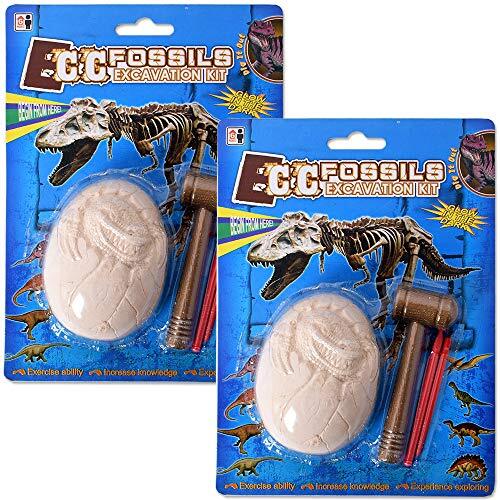 TE-Trend 2 Pezzi Fossilien Archeologia Ausgrabungsset Dinosauri (F9L)