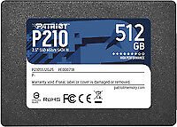 Patriot P210 SSD 512 GB internal 2.5" SATA 6Gb/s 2.5" SATA P210S512G25