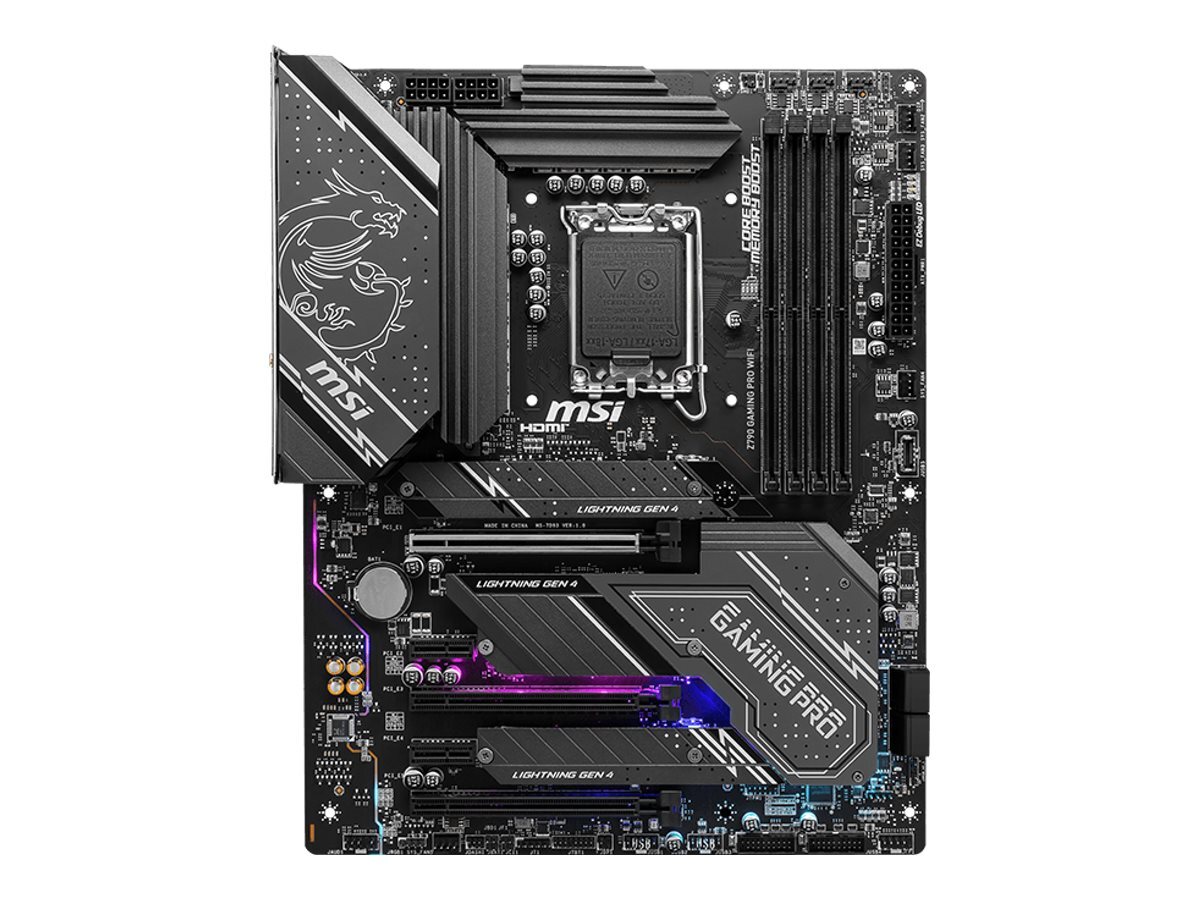 MSI Z790 GAMING PRO WIFI Motherboard ATX LGA1700 Socket Z790 Chipset 7D93-001R
