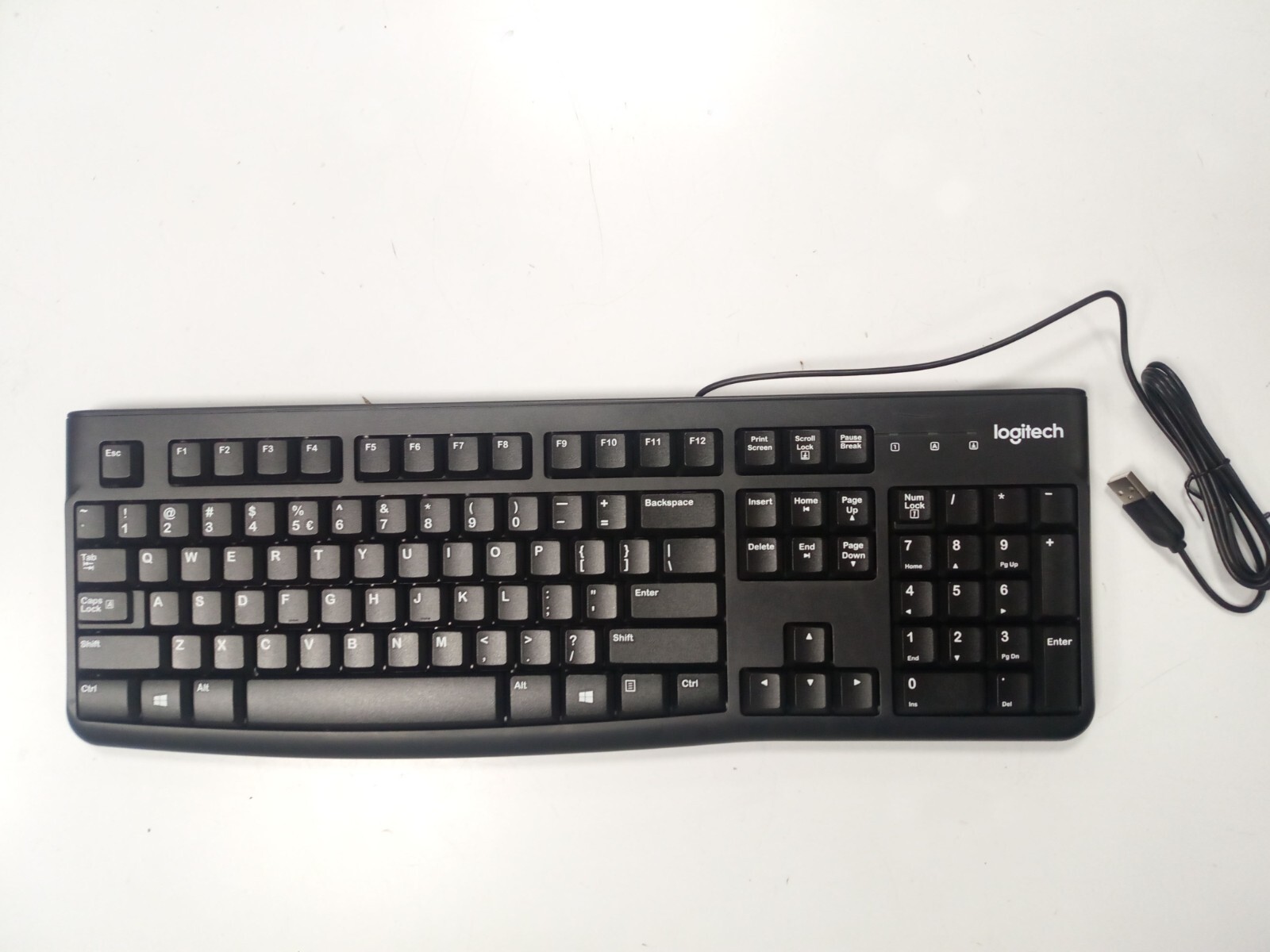 Tastiera Logitech USB Layout US Nera - 920-002479