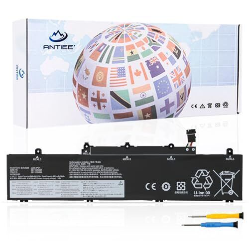 ANTIEE L20L3PD4 L20M3PD4 Laptop Batterie pour Lenovo ThinkPad E14 E15 G2 (x0a)
