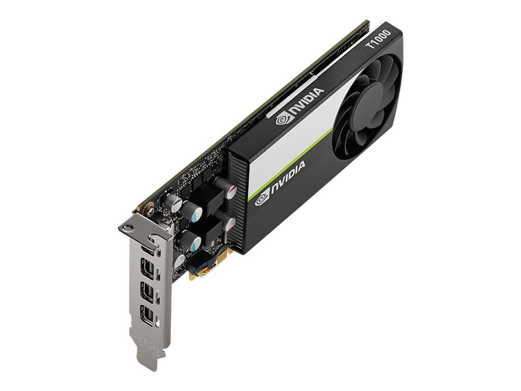 NVIDIA T1000 Graphics card T1000 4 GB GDDR6 PCIe 3.0 x16 low VCNT1000-PB