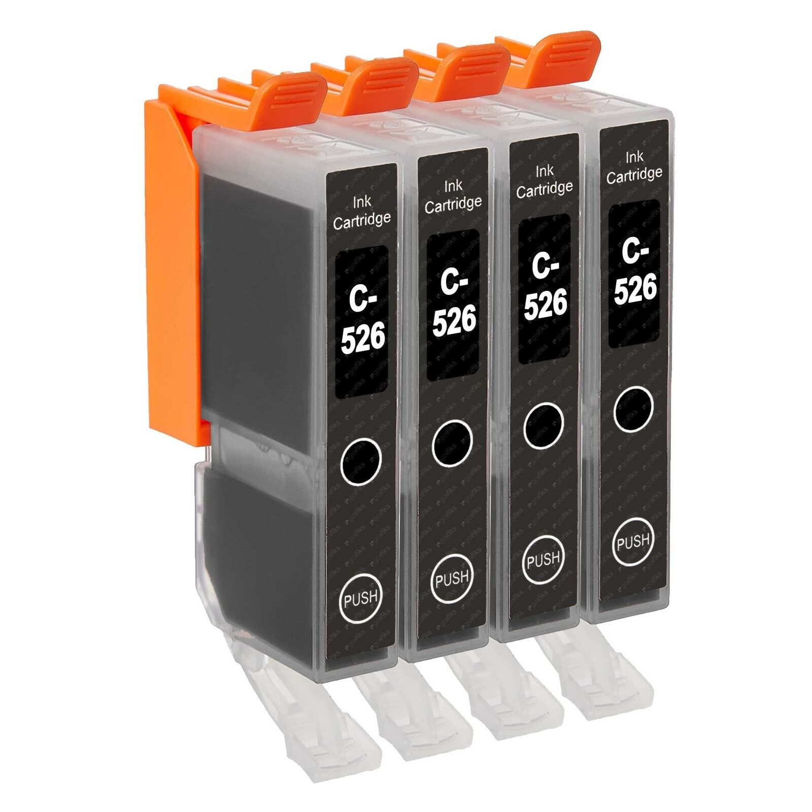 4 Nero (CLI) Cartucce d'inchiostro per Canon PIXMA MG6250 MG8150 MG8170 MX715