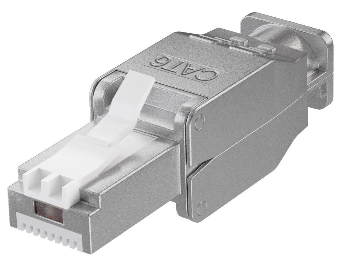 Tool-free RJ45 CAT6 connector