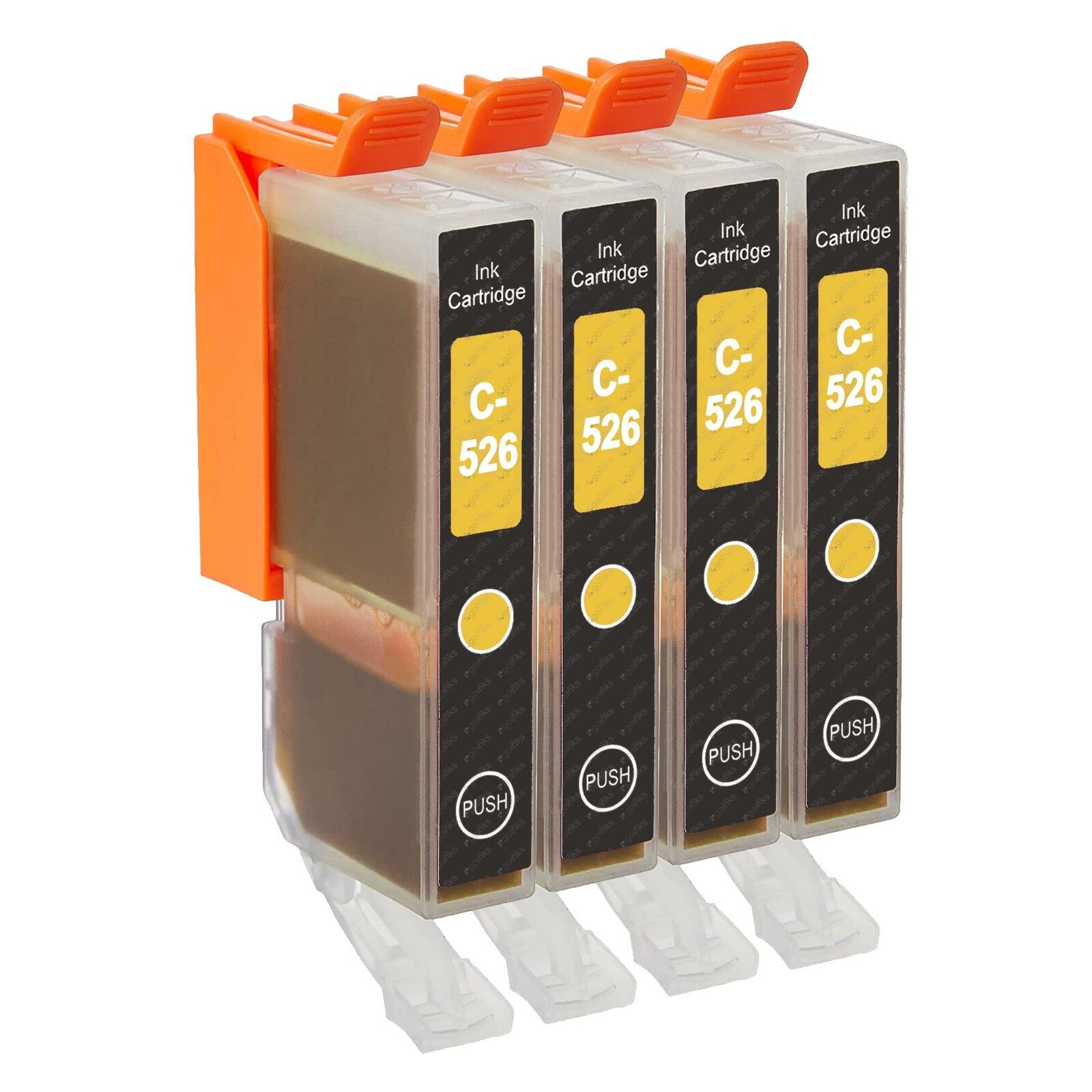 4 Giallo Cartucce d'inchiostro per Canon PIXMA MG6250 MG8150 MG8170 MX715