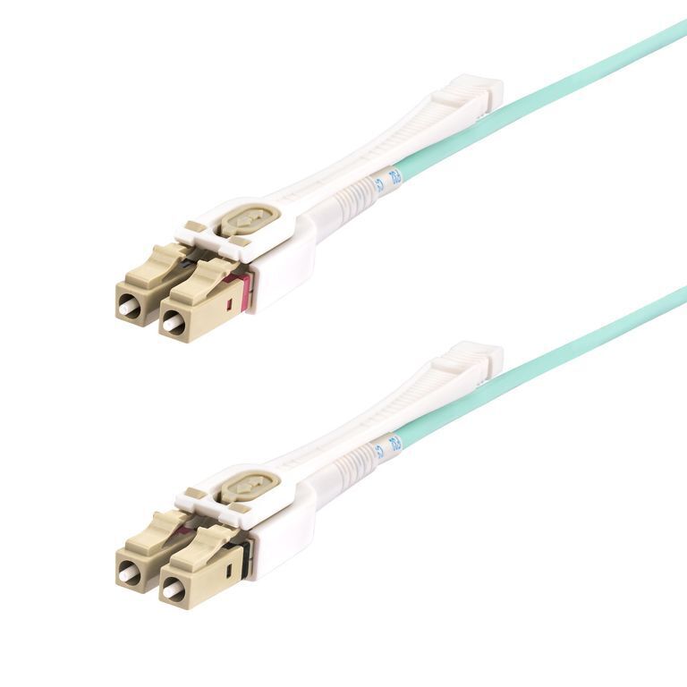 StarTech.com Cavo in fibra ottica multimodale OM4 LC a LC (UPC) con linguette pu