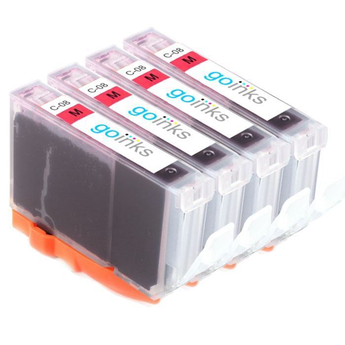 4 Magenta Cartucce d'inchiostro per Canon PIXMA iP3300 iP3500 iP4200 iP4300