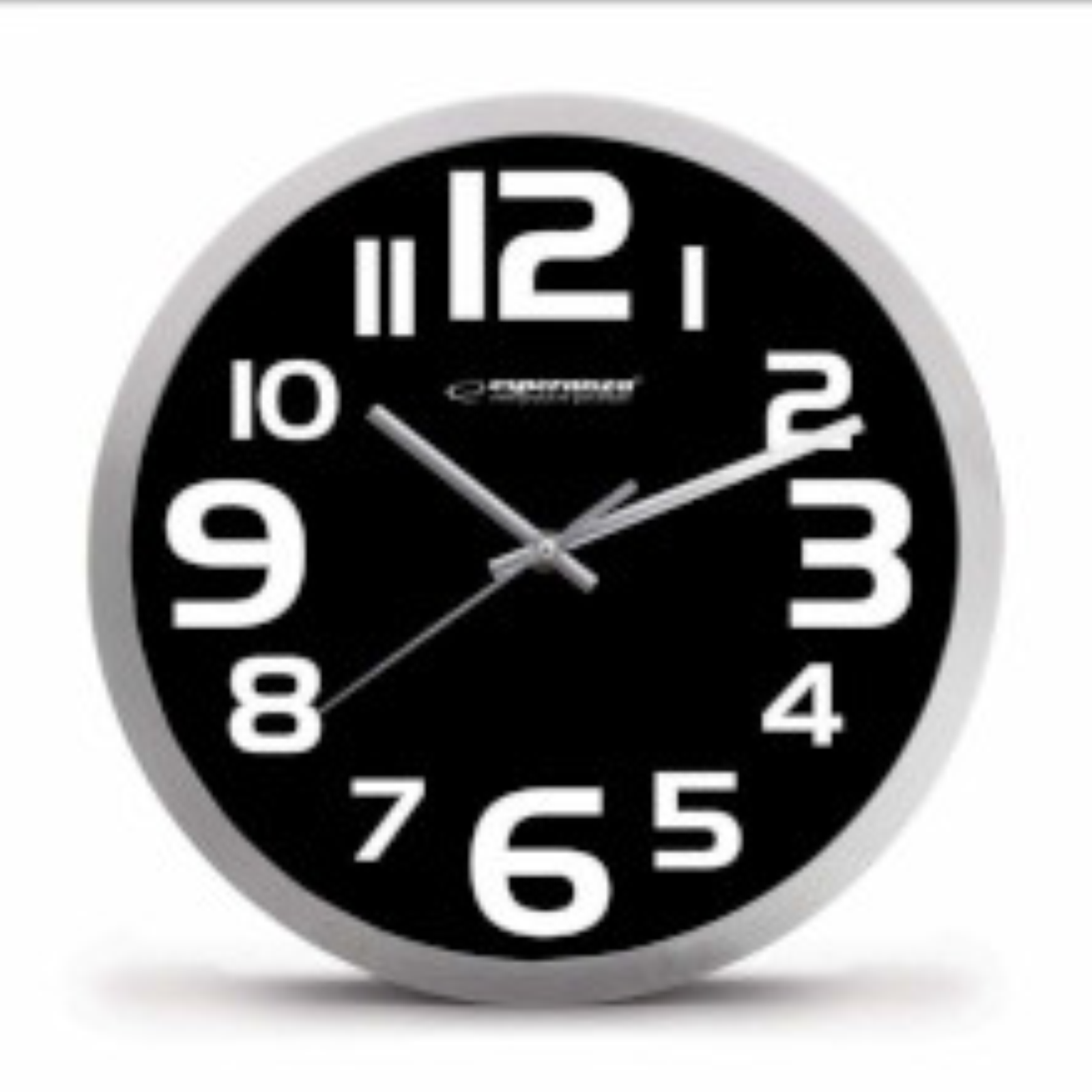 OROLOGIO DA PARETE ZURICH- Ø 25 CM - NERO - ESPERANZA