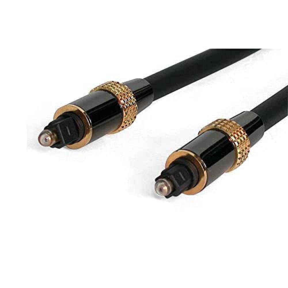 (TG. 20 ft/6 m) StarTech.com 20 ft Premium Toslink Optical (SPDIF) Audio Cable -