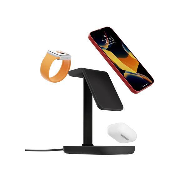 Twelvesouth Hirise 3 Cuffie, Smartphone, Orologio Intelligente Nero Usb Carica W