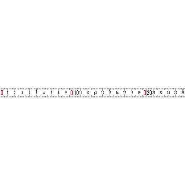 Bmi 357004001lnr-sk metro a nastro 1 m acciaio
