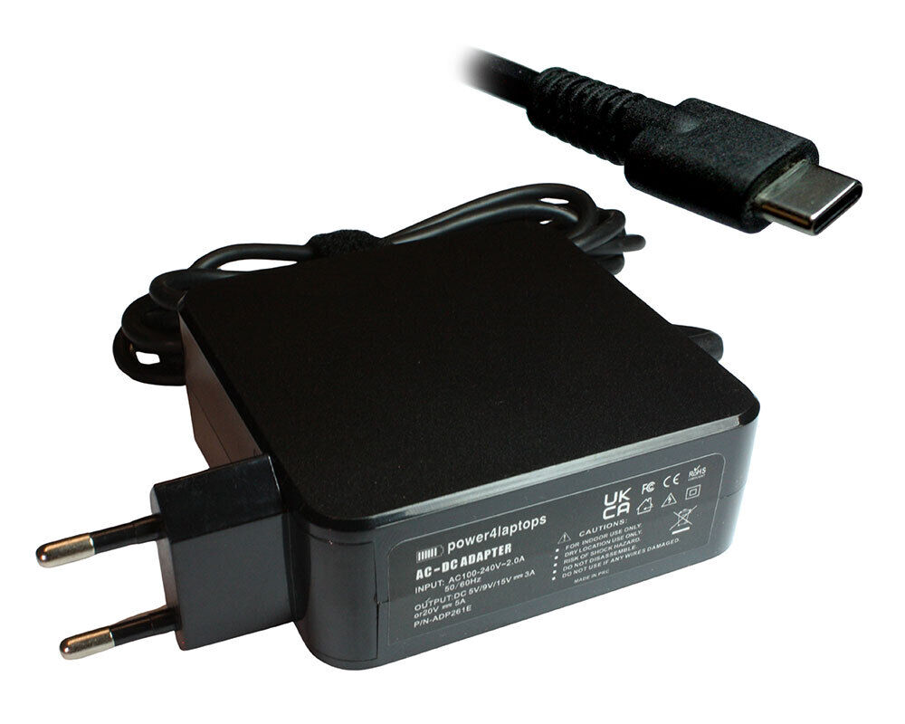 Adattatore CA (spina di UE) per Asus Flow GV301QE-K6030T