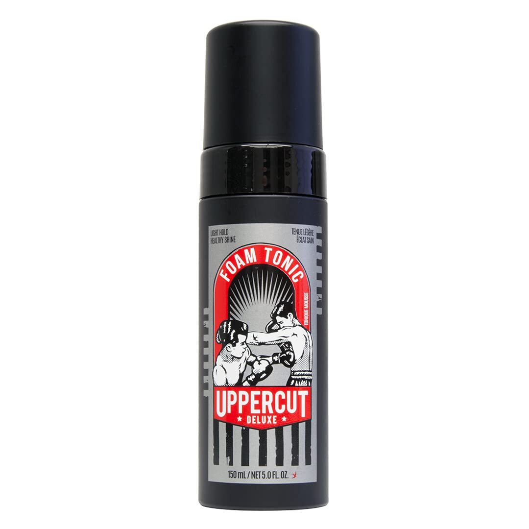 Uppercut Deluxe Schiuma Tonica, Schiuma per Capelli a Fissaggio Leggero e (d2E)
