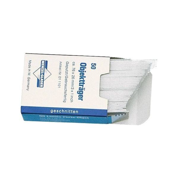 Konus SET DI 50 VETRINI BIANCHI PER MICROSCOPIO