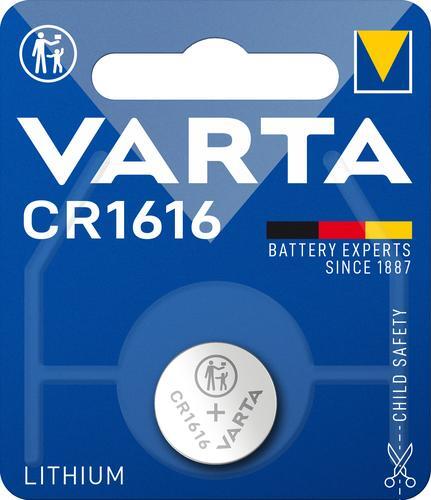 Varta Lithium Coin CR1616 BLI 1