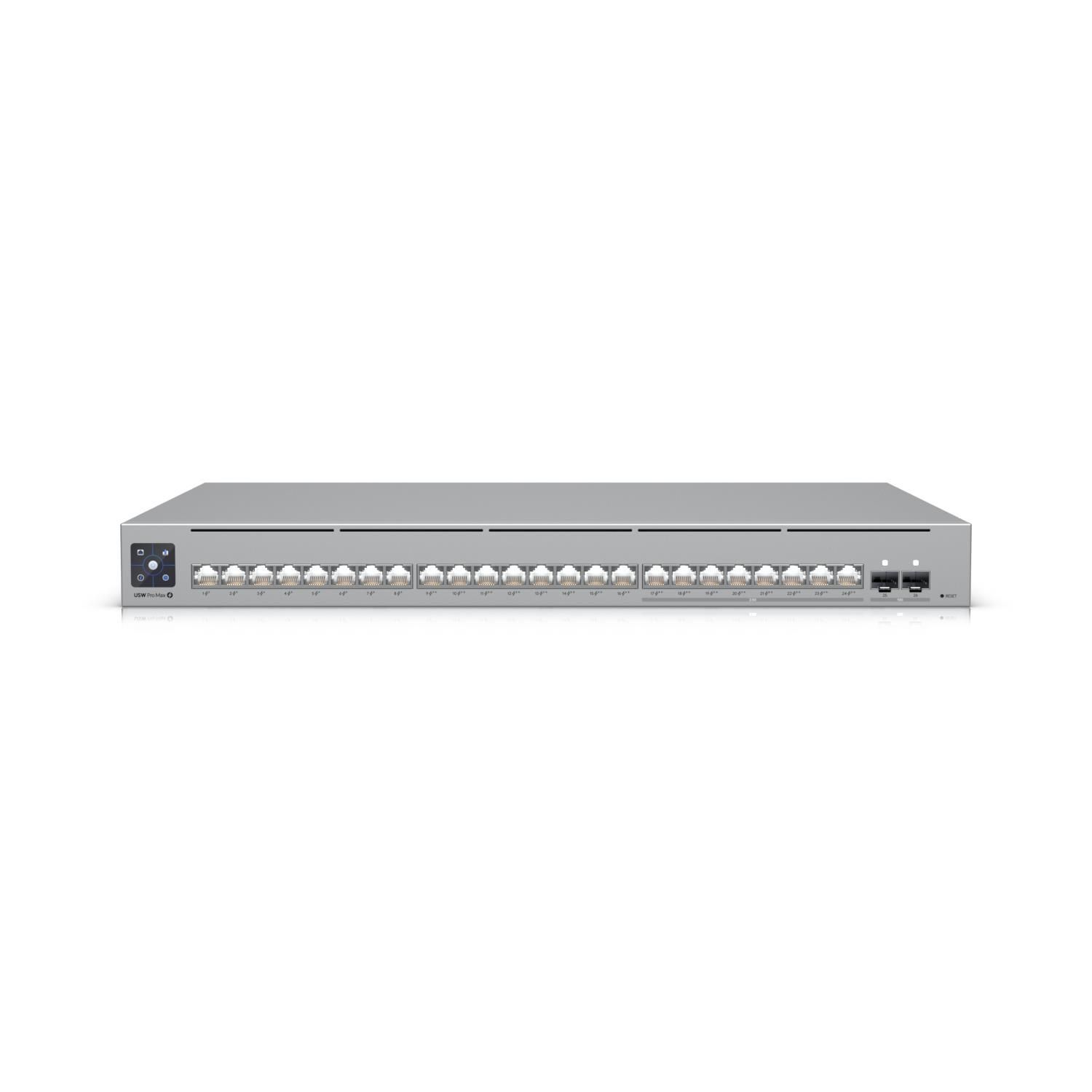 Ubiquiti USW-Pro-Max-24-PoE L3 2.5G Ethernet 100 1000 2500 Supporto Power Over E
