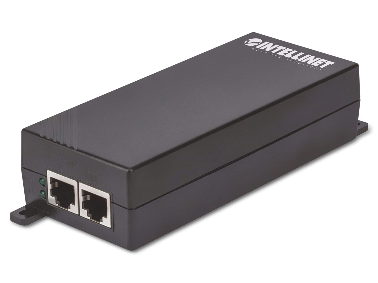 INTELLINET 1-Port High-Power Over Ethernet - Gigabit PoE+/PoE Injector, 30 W, 24