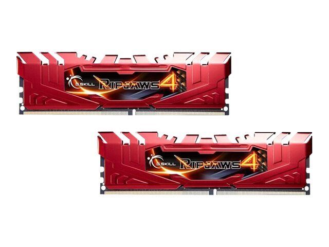 G.Skill Ripjaws 4 Series DDR4 kit 16 GB: 2 x 8 GB DIMM F4-2133C15D-16GRR