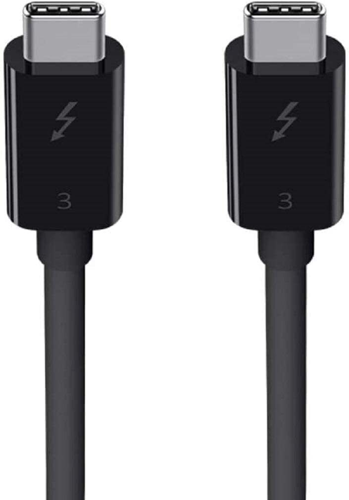 Belkin Thunderbolt 3 USB-C to USB-C Cable, Thunderbolt Certified, 40 Gbps, 5 K,
