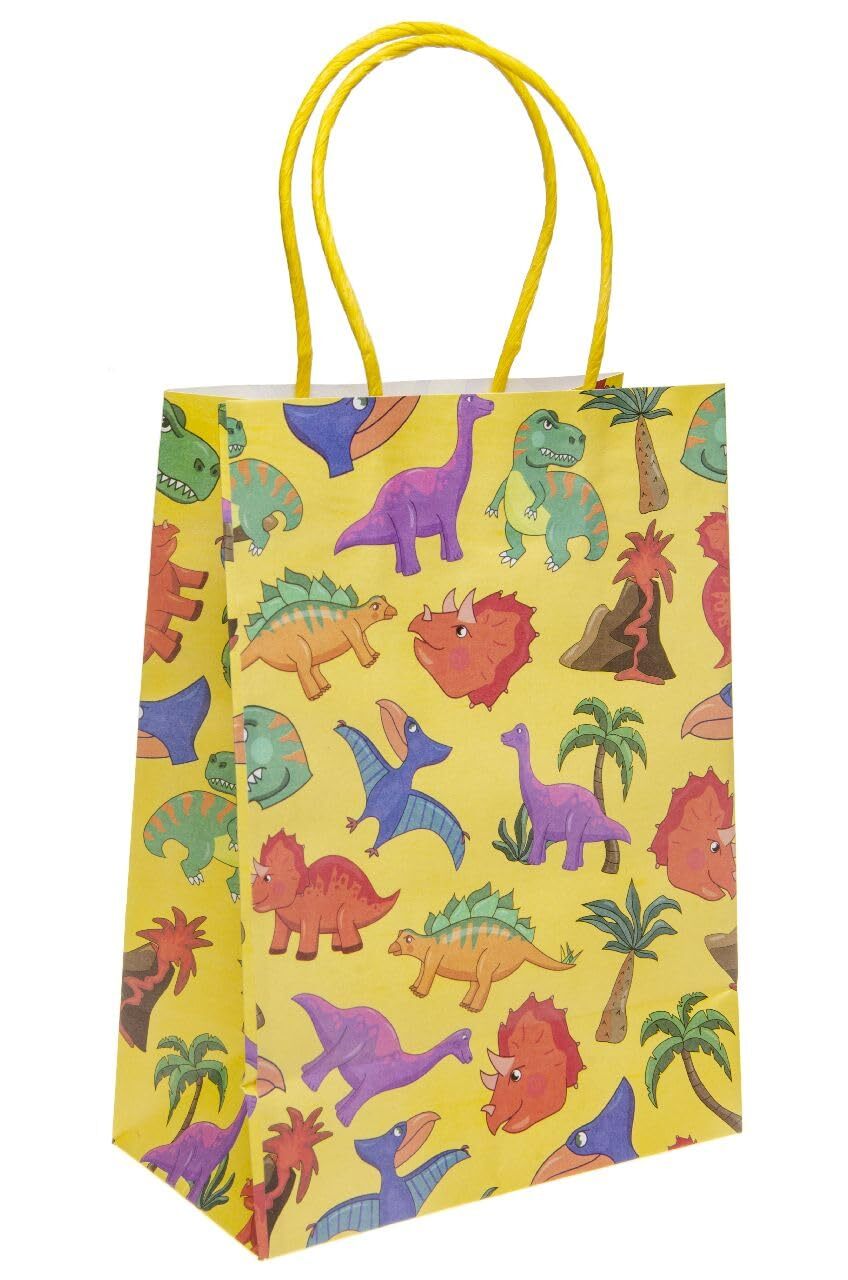 DUCKIEZ Eco-Friendly Paper Gift Bags. Party Bags with Handles. Birthday Party Fa