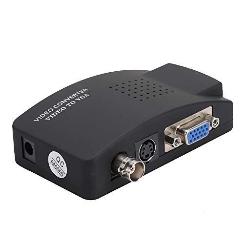 BNC to HDMI Converter, BNC to VGA Video Converter for Computer PC Monitor (h7e)