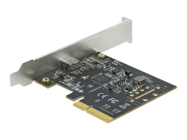 DeLock USB adapter PCIe 3.0 x4 low profile USB 3.2 Gen 2x2 x 1 USB 3.2 89036