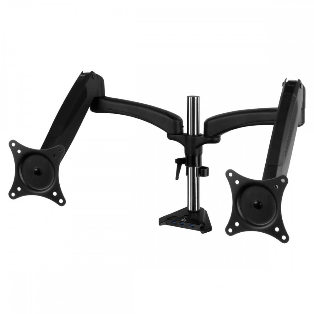 Arctic Z2-3D Gen 3 Supporto per doppio monitor con gas lift e finitura  Matt Bla