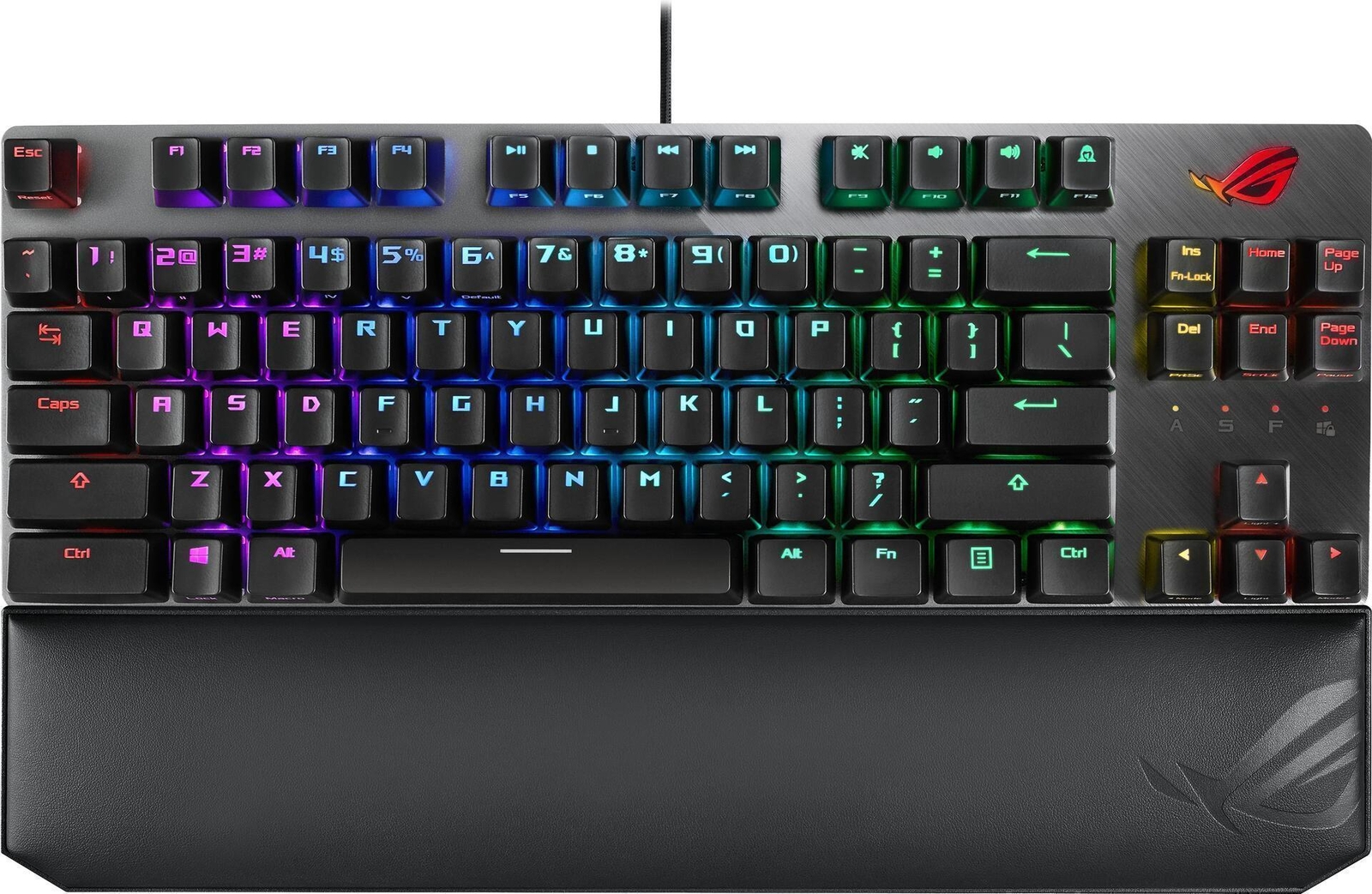 ASUS ROG STRIX SCOPE NX TKL Deluxe Tastatur USB Schwarz - Grau (90MP00N6-BKDA00)