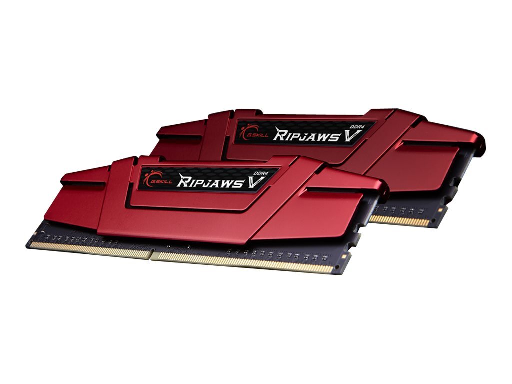 G.Skill Ripjaws V DDR4 kit 16 GB: 2 x 8 GB DIMM 288-pin 3600 F4-3600C19D-16GVRB