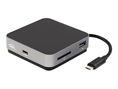 OWC Travel Dock E Mini-dock USB-C 3.2 Gen 1 / Thunderbolt 3 OWCTCDK6P2SG