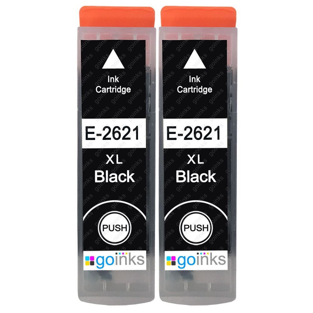 2 Nero Cartucce d'inchiostro per Epson Expression XP-625 XP-700 XP-800 XP-810