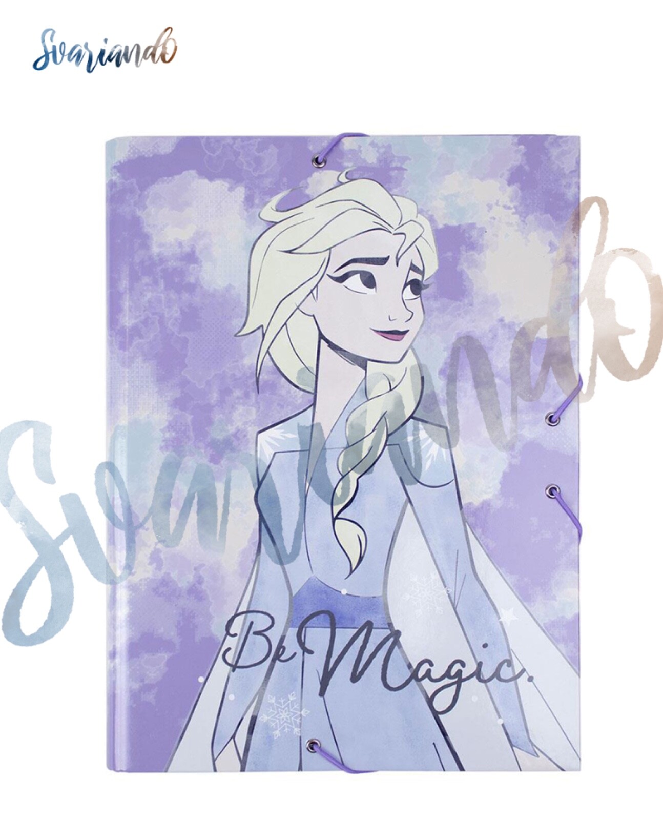 Cartellina Raccoglitore con elastico Elsa Disney Frozen