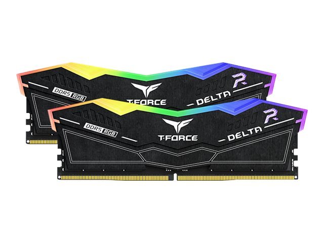 T-Force DELTA RGB DDR5 kit 32 GB: 2 x 16 GB DIMM FF3D532G7200HC34ADC01