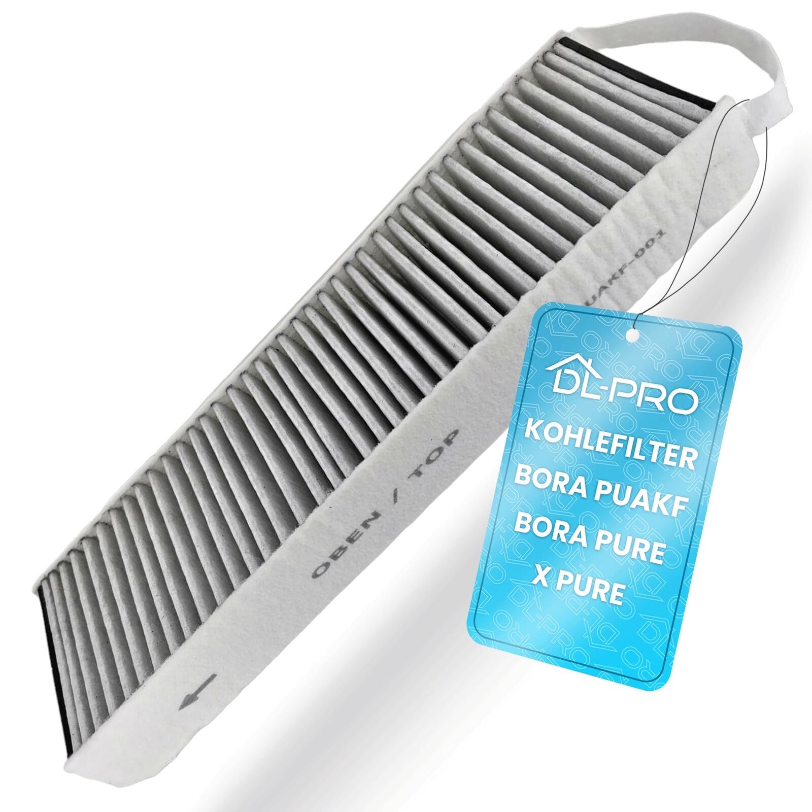 DL-pro Filtro ai carboni attivi per Bora PUAKF I PURE I X PURE I Massima (E2j)