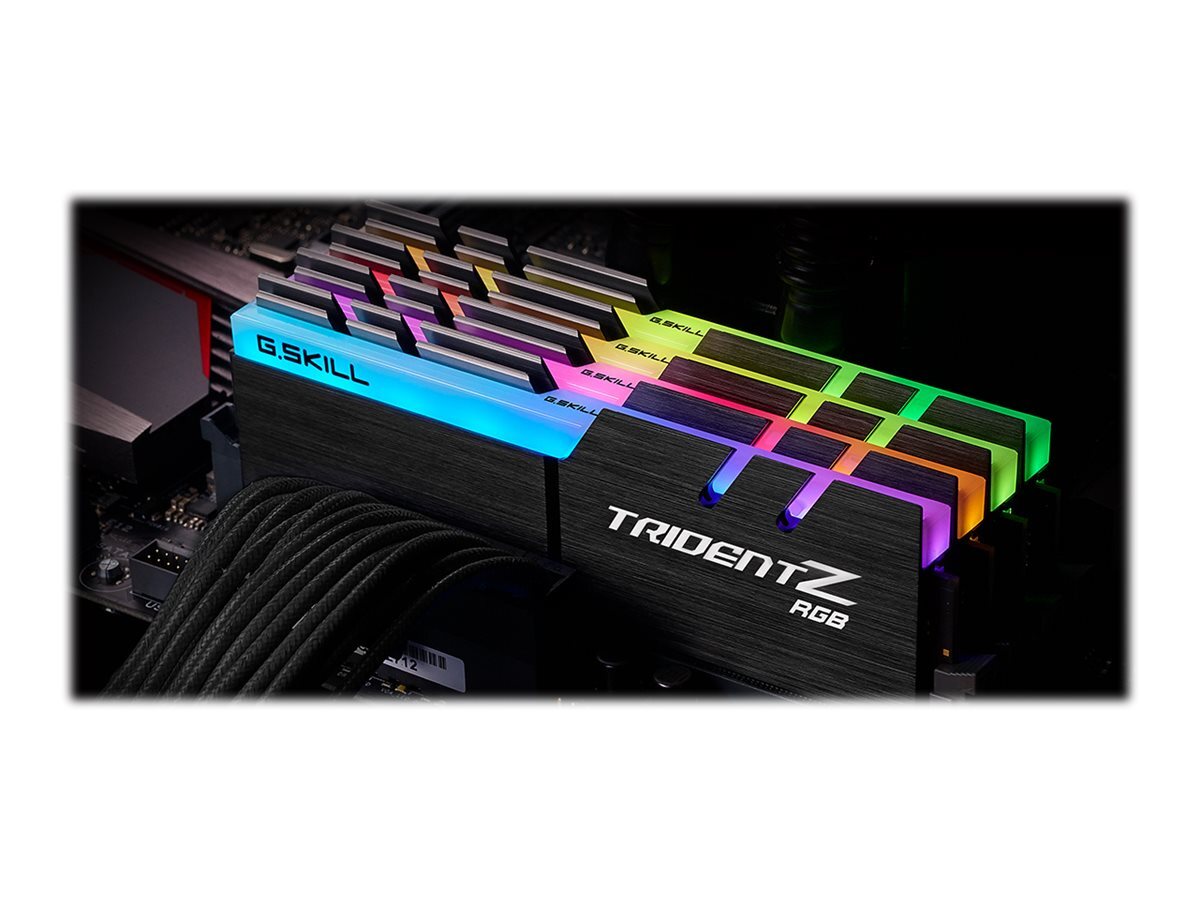 G.Skill TridentZ RGB Series DDR4 kit 32 GB: 2 x 16 GB DIMM F4-4266C19D-32GTZR
