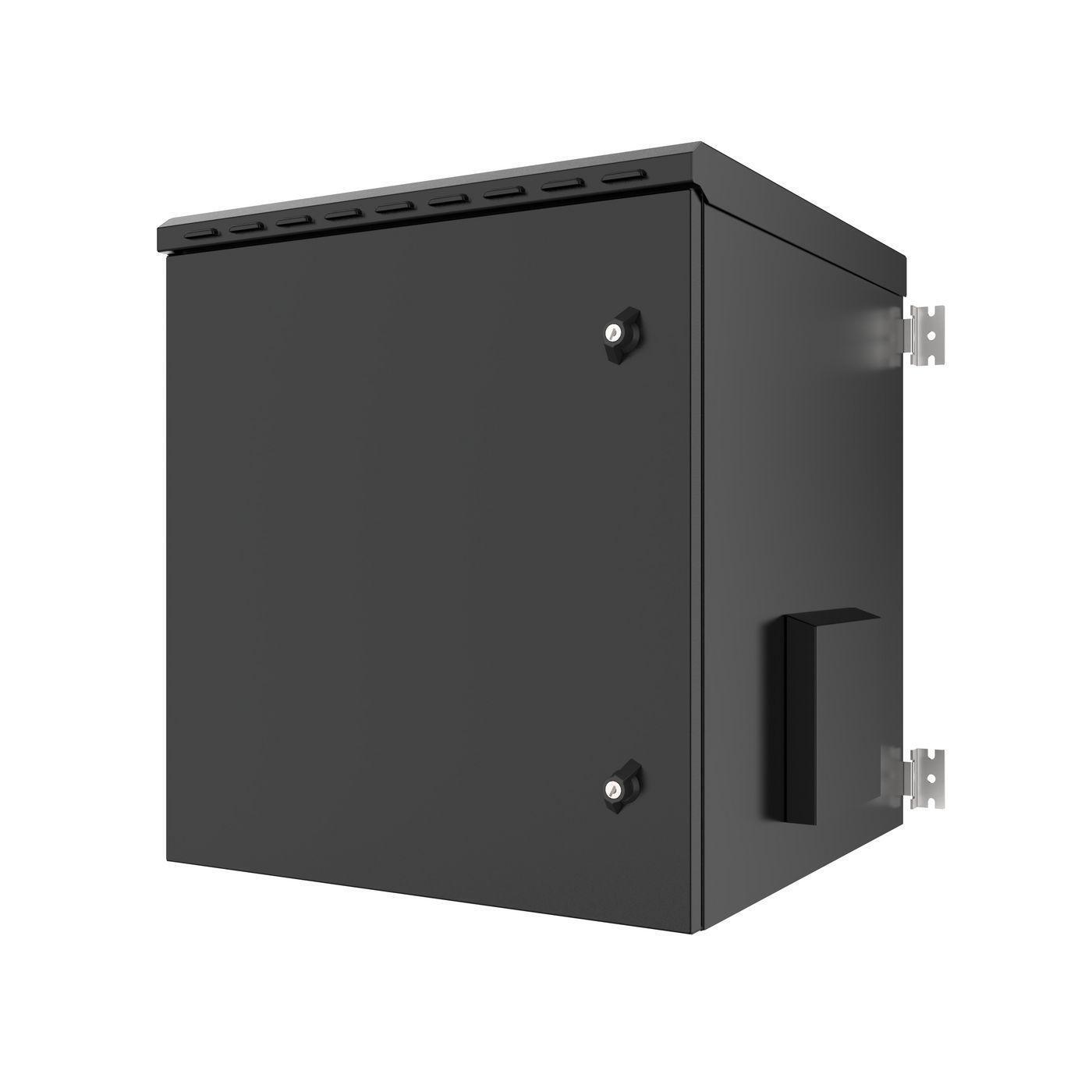 LOGON RWMIP55W12U60B rack 55U Da parete Nero (19 12U IP55 Wall mount - Cabinet 6