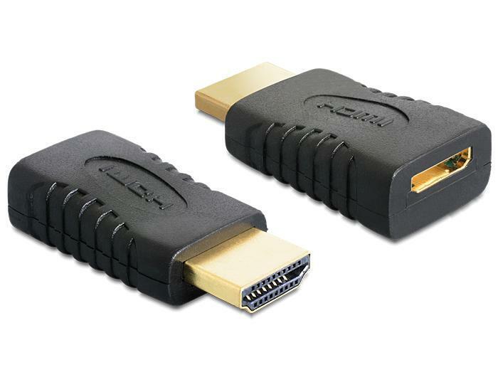 Delock Adattatore HDMI-A Maschio a HDMI-C Femmina Nero