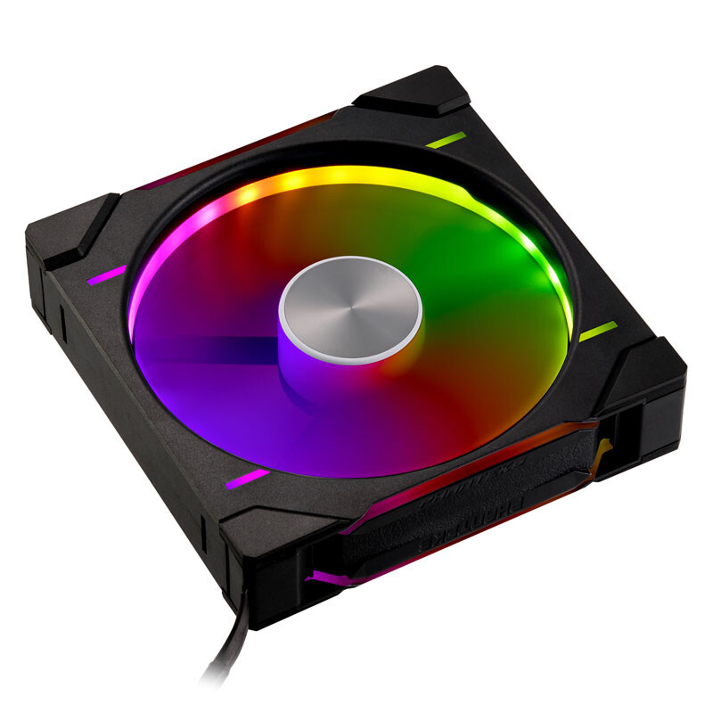 Phanteks PH-F140D30 Case fan regular 140 mm black PH-F140D30_DRGB_PWM_BK01