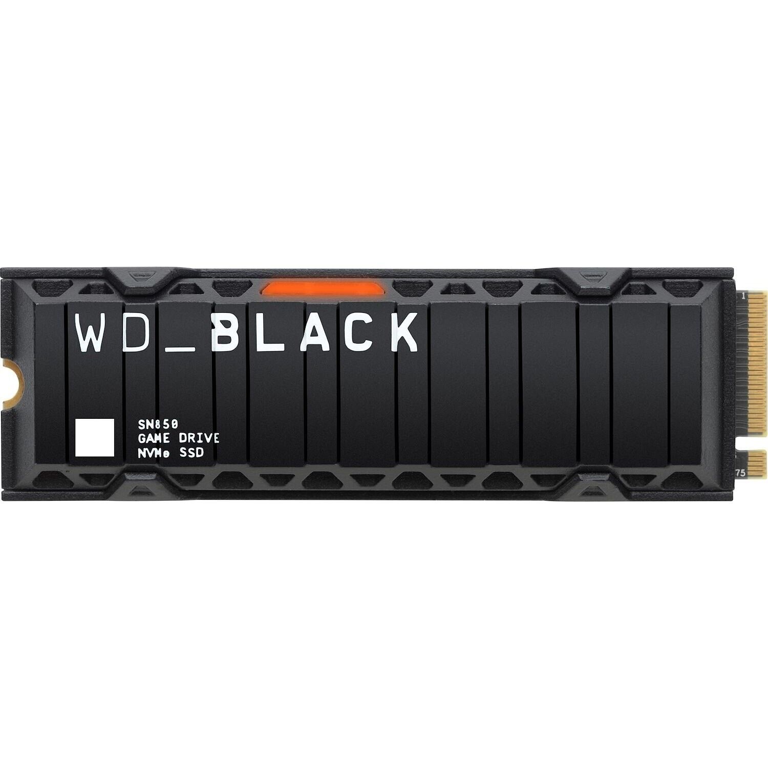 SSD Western Digital 1TB SN850 M.2NVMe nero