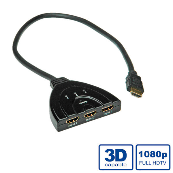 4732135 VALUE HDMI Switch, 3x